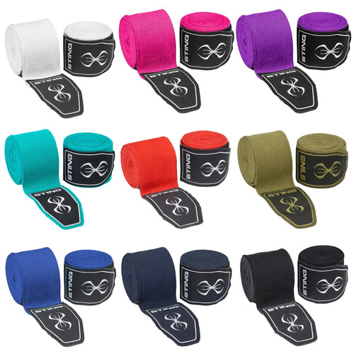 Sting elasticated hand wraps - elasticated,