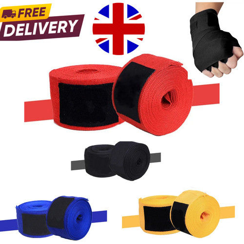Boxing wraps black - 1.5m/3m/5m,