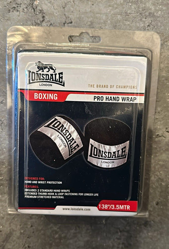 Lonsdale boxing pro hand wraps - pro,