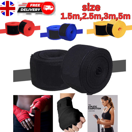 Boxing wraps black - wraps,